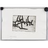 Image 2 : Eduardo Chillida Spanish Signed Linocut Paper 3/50