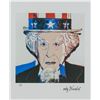 Image 1 : Andy Warhol US Signed Litho Uncle Sam 3962/5000