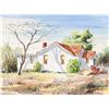 Image 1 : Edward Garbely 1908-1999 US Watercolor Landscape