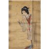 Image 3 : 18th Century Japanese Watercolor Scroll Signed