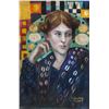 Image 1 : Gustav Klimt Austrian Modernist O/C Lefevre Label