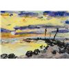 Image 4 : Eugene Boudin French Impressionist Oil on Paper