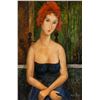 Image 1 : Amedeo Modigliani Italian Oil Canvas Gallery Label