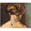 Image 3 : Italian Modernist Oil on Canvas Signed Illegibly