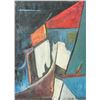 Image 1 : Serge Poliakoff Russian French Abstract Oil Board