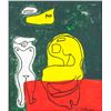 Image 1 : Le Corbusier French-Swiss Modernist Oil on Canvas