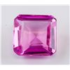 Image 1 : 12.10ct Emerald Cut Pink Ruby Gemstone AGSL