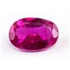 Image 1 : 5.03ct Oval Cut Pink Ruby Gemstone