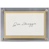 Image 1 : Joe DiMaggio Autographed Cut Card COA