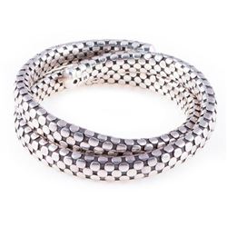 John Hardy Sterling Silver Coiled Bracelet