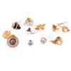Image 1 : Collection of 11 gold tie tacs and Masonic pins
