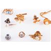 Image 3 : Collection of 11 gold tie tacs and Masonic pins