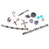 Image 1 : Collection of stone-set, enamel and silver jewelry