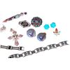 Image 3 : Collection of stone-set, enamel and silver jewelry