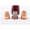 Image 2 : Group of three vintage thimbles