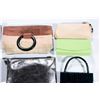 Image 2 : 10 Assorted Leather & Fabric Handbags