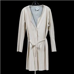 Vintage Armani Collection Leather Trench Coat