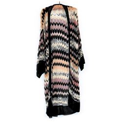 Missoni Multi-Color Long Knit Sweater