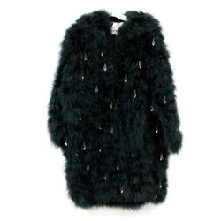 Yves St. Laurent Rive Gauche Vintage Feather Coat