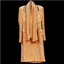 Mary McFadden Couture Dress, 1980’s
