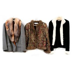 Collection of 3 Vintage Designer Jackets