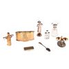 Image 5 : Collection of 8 silver & metal objects