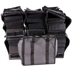 Canvas & Nylon Jewelry Salesman Carrying Cases with