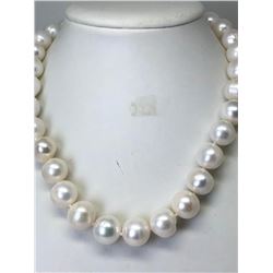 Silver Fw Pearl Necklace (~weight 94.11g), Appraised Retail $1390