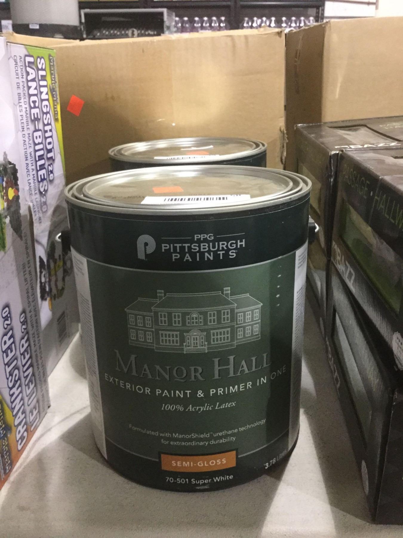 PPG Manor Hall Exterior Paint and Primer Acrylic Latex PPG Manor Hall Exterior Paint and Primer Acrylic Latex