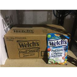 Case of Welch's Fruit Snacks (48 x 60g)