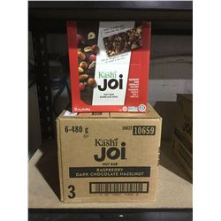 Case of Kashi Joi Raspberry Dark Chocolate Hazelnut Bars (6 x 480g)