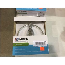 Moen Caldwell Chrome Towel Ring