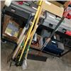 Image 1 : SNOW SHOVEL AND GARDEN TOOLS