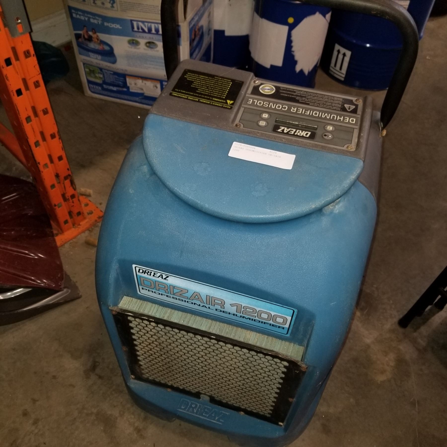DRIEAZ DEHUMIDIFIER DRIZAIR 1200 - Big Valley Auction