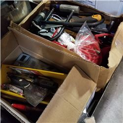 2 BOXES OF ASSORTED HAND TOOLS