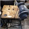 Image 2 : DUREC INDUSTRIAL BENCH GRINDER ON WORK MATE STAND
