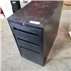 Image 1 : BLACK METAL 3 DRAWER ORGANIZER
