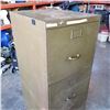 Image 2 : METAL 3 DRAWER FILING CABINET