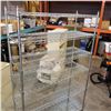Image 2 : 6FT TALL COMMERCIAL WIRE RACKING