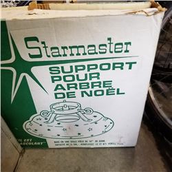 STARMASTER VINTAGE IN BOX CHRISTMAS TREE STAND