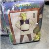 Image 2 : 2 NEW CHILD DELUXE SHREK & DONKEY COSTUMES SIZE 4-6 RETAIL $129.99