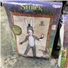 Image 3 : 2 NEW CHILD DELUXE SHREK & DONKEY COSTUMES SIZE 4-6 RETAIL $129.99
