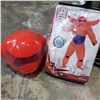 Image 1 : NEW ADULT DELUXE BIG HERO 6 BAYMAX INFLATABLE COSTUME ONE SIZE RETAIL $109.99