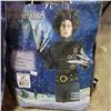 Image 2 : NEW ADULT DELUXE EDWARD SCICCORHANDS COSTUME FITS UP TO 44 JACKET SIZE RETAIL $129.99