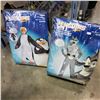 Image 1 : NEW CHILD MADAGASCAR PENGUIN SKIPPER AND AGENT CLASSIFIED COSTUMES SIZE 4-6 RETAIL $169.99