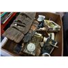 Image 2 : BOX OF ESTATE GOODS, MASKS, ETC