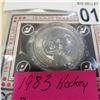 Image 2 : WAYNE GRETZKY 1 DOLLAR COIN AND DALE HUNTER COIN