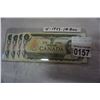 Image 2 : FOUR 1973 ONE DOLLAR BILLS
