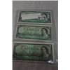 Image 2 : 3 CANADIAN 1 DOLLAR BILLS