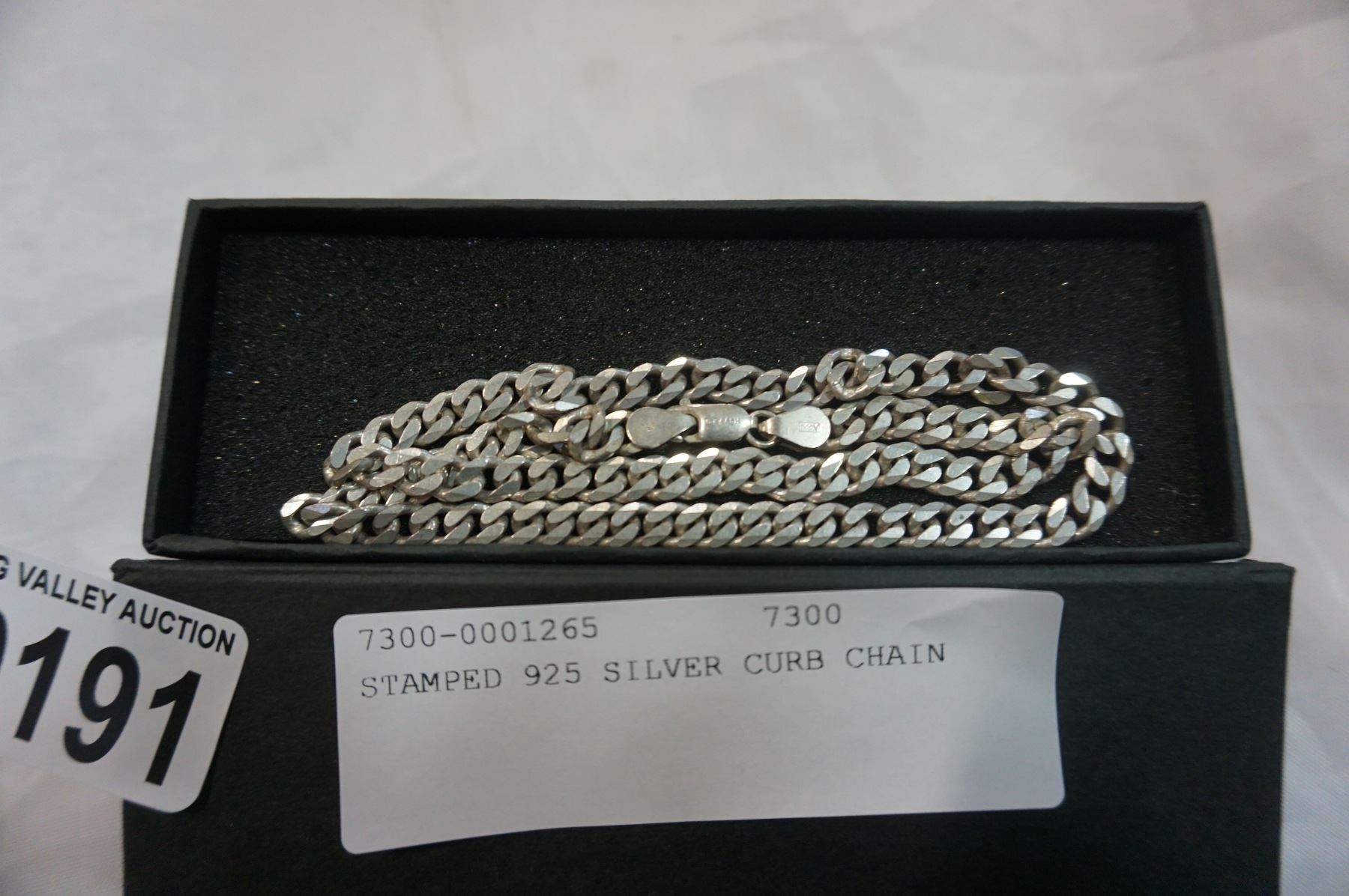 TreasureBay 7mm Solid 925 Silver Curb Chain for Men Available in 52cm TreasureBay 7mm Solid 925 Silver Curb Chain for Men Available in 52cm